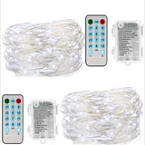 TD® MEIHE 10M Guirlande lumineuse LED lampe de contrôle à distance (bleu)