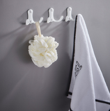 Patère patère en métal solide sac chambre simple moderne espace simple porte en aluminium patère salon salle de bain crochet