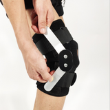 Genouillères de sport Protection de la plaque d'acier de compression Protection respirante réglable du genou Couvre-cuisse