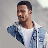 INN® Casque sans fil Oreillette Bluetooth intra-auriculaire, réduction du bruit, contrôle tactile, adapté au sport-bleu