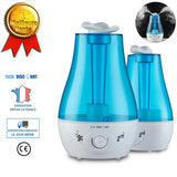 TD® Humidificateur d'air maison bébé chambre silencieux bureau purificateur ultrasons aromathérapie diffuseur veilleuse atomiseur