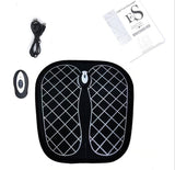 TD® Machine circulation sanguines pieds Machine massage automatiques vibrationss pieds Type papillon noir Charge à distance
