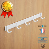 Patère porte-serviettes salle bain crochet de toilette rangée crochet crochet cintre patère de salle de bain crochet à chapea