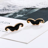 TD® 2 pcs Boucles d'oreilles de style de Moustache Accessoire bijoux boucles oreilles en métal