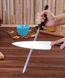 TD® Tige d'affûtage affuteur couteau auguiser métaux lame tranchante cuisine préparation à aiguiser tige aiguisoir professionell fin