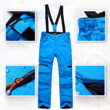 TD® Combinaison de ski homme combinaison coupe-vent et éclaboussures charge d'eau combinaison de ski simple et double planche-XL