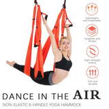 TD® Accessoires Fitness - Musculation,Maximum 200kg aérien Yoga plafond hamac volant balançoire trapèze Yoga - Type Violet and Purpl