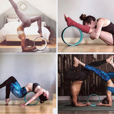 TD® Cercle de yoga fitness équipement de yoga à dos ouvert débutants courbure arrière antidérapante belle roue de yoga arrière