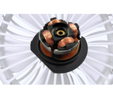 INN® Mini Ventilateur, Ventilateur à Main Portatif Ventilateur usb Silencieux Ventilateur de Poche à Piles - Bleu