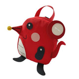 TD® Cartable mignon rouge animal petit cartable enfants motif souris mini sac à dos garçons fille petit sac motif collège maternelle