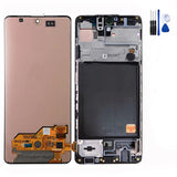 TD® Pour Samsung A51 écran de téléphone portable A515 LCD assemblage écran tactile intérieur et extérieur écran Lcd avec écran de ca