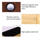 TD® Enceinte Bluetooth portable en bois sans-fil chargeur ordinateur Haut-parleur s8 pc studio Iphone Samsung pas cher original