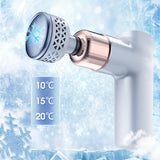TD® Pistolet de massage pistolet à fascia chaud et froid détendre les muscles masseur portable à domicile compresse