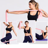 TD® Violet 1800 * 150 * 0.45mm-  Bande de tension de yoga       Aptitude    Fitness pour dames       Bande de tension