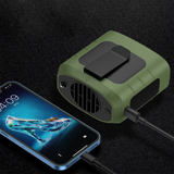 TD® Ventilateur de taille suspendu multifonctionnel usb suspendu au cou ventilateur portable camping en plein air mini ventilateur