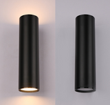 TD® Applique Murale LAGOS Lampe Murale Moderne Boho Design pr Chambre Salon Escalier Couloir - Noir