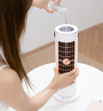 INN® Ventilateur tour ventilateur de bureau sans lame pulvérisation portable humidificateur domestique ventilateur tour usb nouveau