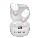 TD® Casque intra-auriculaire Bluetooth  Bluetooth 5.0  Affichage numérique intelligent  Anti-bruit et étanche  Faible latence Ecoute