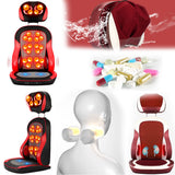 TD® Fauteuil de massage relaxation shiatsu électrique professionnel corps cou taille épaule dos coussin à domicile infrarouge vibrat