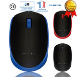 TD® Souris Sans Fil Bluetooth Retractable USB Ergonomique Silencieuse Photoélectrique pour Ordinateur PC Windows Mac Portable Bleu