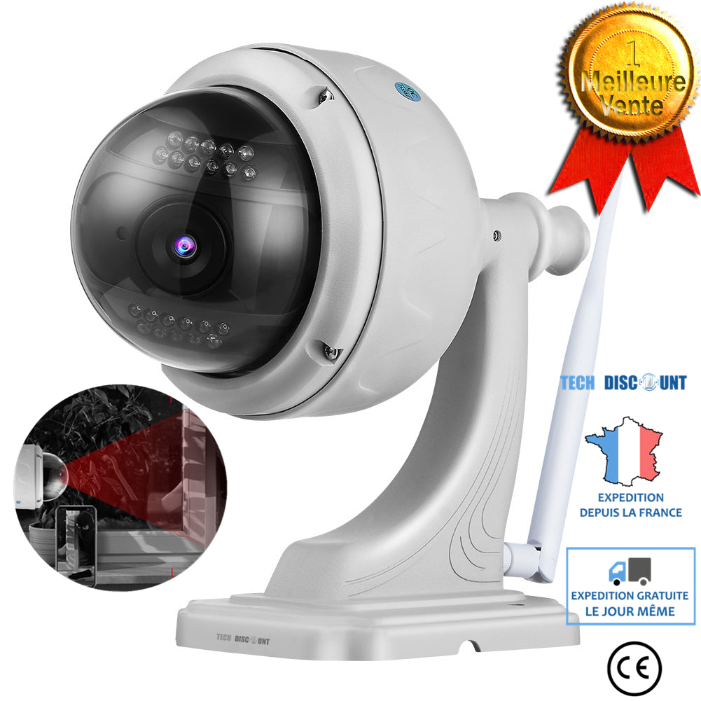 TD® camera espion wifi exterieure sans fil a distance surveillance