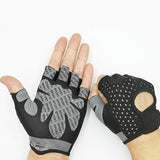 Gants de fitness haltères exercice cyclisme équitation antidérapant respirant sport mince gants de protection solaire demi-do