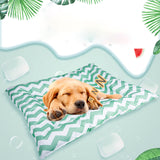 TD® Coussin de glace pour animaux de compagnie de moins de 40 kg Coussin de protection pour chien Summer Mat 116*76cm