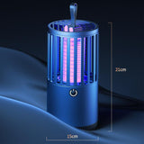 TD® Choc électrique inhalation moustique tueur lampe ménage extérieur moustique tueur silencieux USB charge anti-moustique artefact