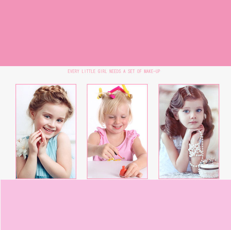 1PCS Kit de Maquillage Enfant Boîte Cosmétique Lavable Palette