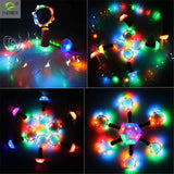 TD® 6pcs 0.8M 9LED Guirlandes Lumineuses LED Solaire Bouchon de la Bouteille Fil de Cuivre Lumière Décorative pour Mariage