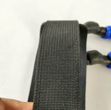 TD® De Tension Réglable Force Quatre Brins Taekwondo Entraîneur Pied Jambe Côté Étape Équipement De Yoga Corde De Tension Bleu