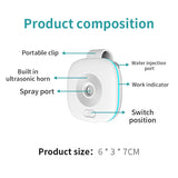 TD® Répulsif à moustiques électronique portable à ultrasons Répulsif pour souris Répulsif à moustiques pour l'extérieur Chargement U
