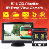 TD® Caméra de recul pour camion voiture bus automatique marche arrière affichage pivotable avec signal d'entrée hautement performant
