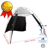 TD® Mode extérieur auvent abri de plage tente d'ombrage installation rapide tente de plage pour la pêche Camping voyage 5-8 personne