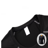 Combinaison d'entraînement de fitness Combinaison d'entraînement de fitness moulante PRO pour hommes Combinaison séchage exte