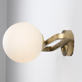 Applique Boule de verre Simplicité nordique Tête de lit de chambre Personnalité créative décoration murale Devant le miroir