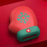 TD® Chaud bébé rechargeable anti-déflagrant chauffe-mains créatif cadeau de Noël chauffe-mains charge trésor deux-en-un