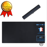 TD® Bloc d'écriture Bloc d'écriture simple en cuir double face de couleur unie simple Tapis de table de bureau simple Set de table p