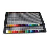 TD® Set de Crayons de Couleurs en Boîte de Fer/72 Couleurs Coloriage Dessins/ Avec fournitures de coloriage numérotées/ Art huileux