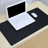TD® Bloc d'écriture Bloc d'écriture simple en cuir double face de couleur unie simple Tapis de table de bureau simple Set de table p