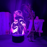 TD® Veilleuse 3D,3D Led Veilleuse Naruto Uchiha Itachi Action Figure 7 Couleurs Toucher Illusion Optique Lampe De EP1408