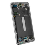 TD® Convient pour Samsung S21PLUS écran interne et externe G996 écran LCD assemblage cadre noir écran de téléphone portable lcd
