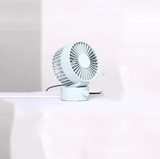 INN® Fan USB Bureau étudiant Dortoir Bureau Mini Portable Petit Ventilateur électrique-Bleu