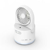 TD® Ventilateur d'humidification par pulvérisation Ventilateur de refroidissement silencieux Petit ventilateur USB