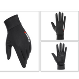 Gants en soie glacée printemps/été gants de pêche à vélo antidérapants gants élastiques à écran tactile sans doigts gants de