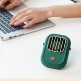 TD® Ventilateur de cou suspendu USB chargeant un ventilateur de cou suspendu sans feuilles portable suspendu petit ventilateur de co