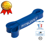 TD® Bande de résistance Bande de tension Anneau de latex Bande de yoga Tendeur de bande de remise en forme 2080 * 6.4 * 4.5mm Bleu
