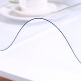 TD® Nappe Transparent  de Table en PVC Décoration Maison Pour Protection Anti Tâches 60 x 120 cm