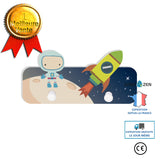 Crochet dessin animé peinture astronaute garçon chambre créatif enfants chambre décoration mur manteau porche crochet derrièr