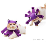 TD® deguisement poulpe chat chien pour mignon petite taille male femelle animaux de compagnie halloween costume vetements cosplay